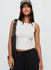 Bleeker High Neck Top Grey Marle sold by Princess Polly
