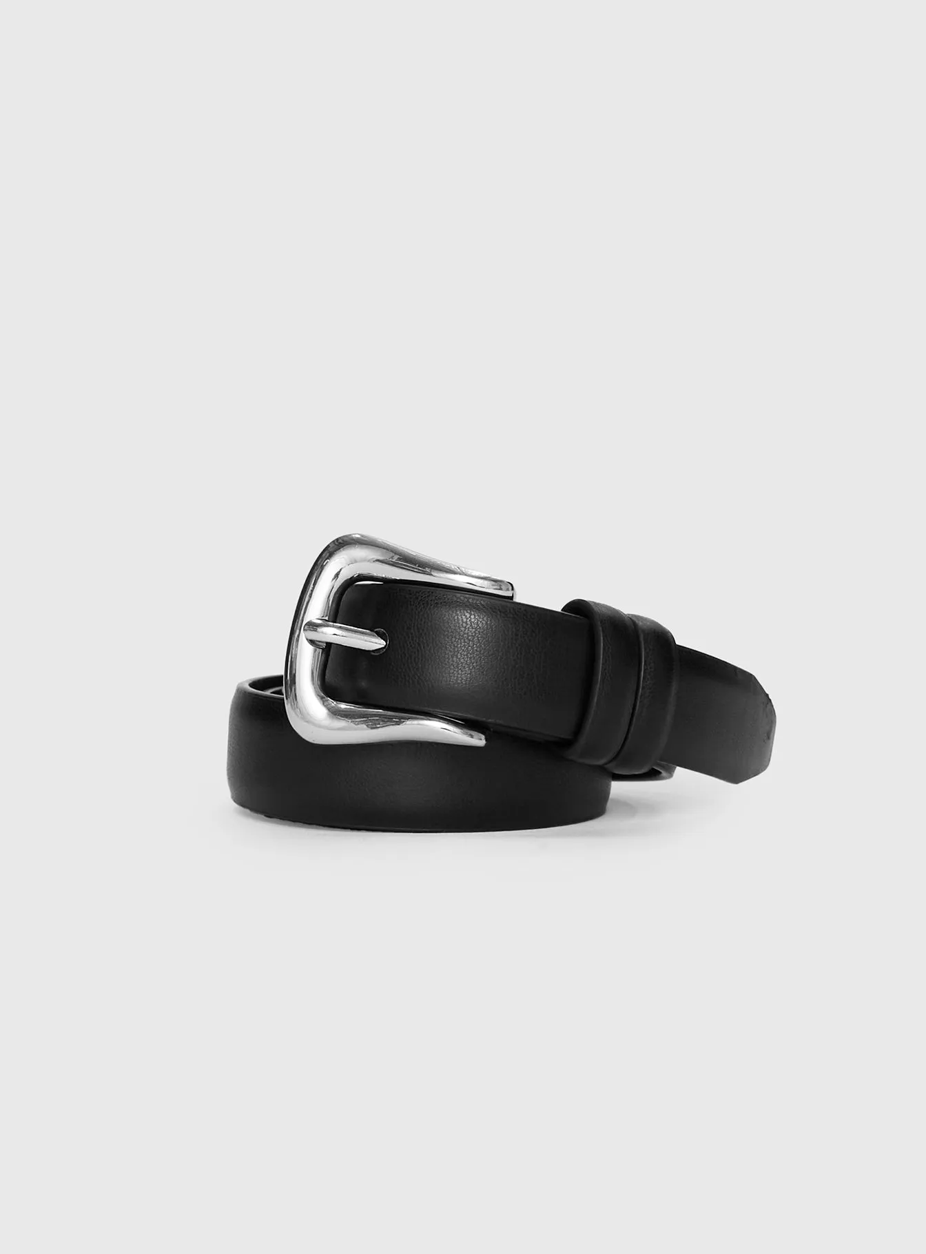 Rowland Belt Black / Silver sold by Princess Polly product image thumbnail 2