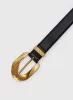 Crossett Belt Black sold by Princess Polly