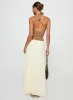 Su Casa Low Waist Maxi Skirt Yellow sold by Princess Polly