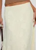 Su Casa Low Waist Maxi Skirt Yellow sold by Princess Polly
