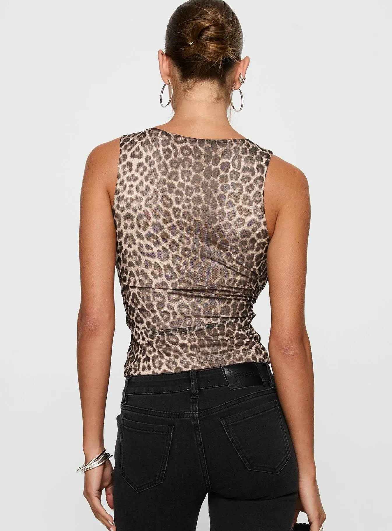 Warm Honey Top Leopard sold by Princess Polly product image thumbnail 5