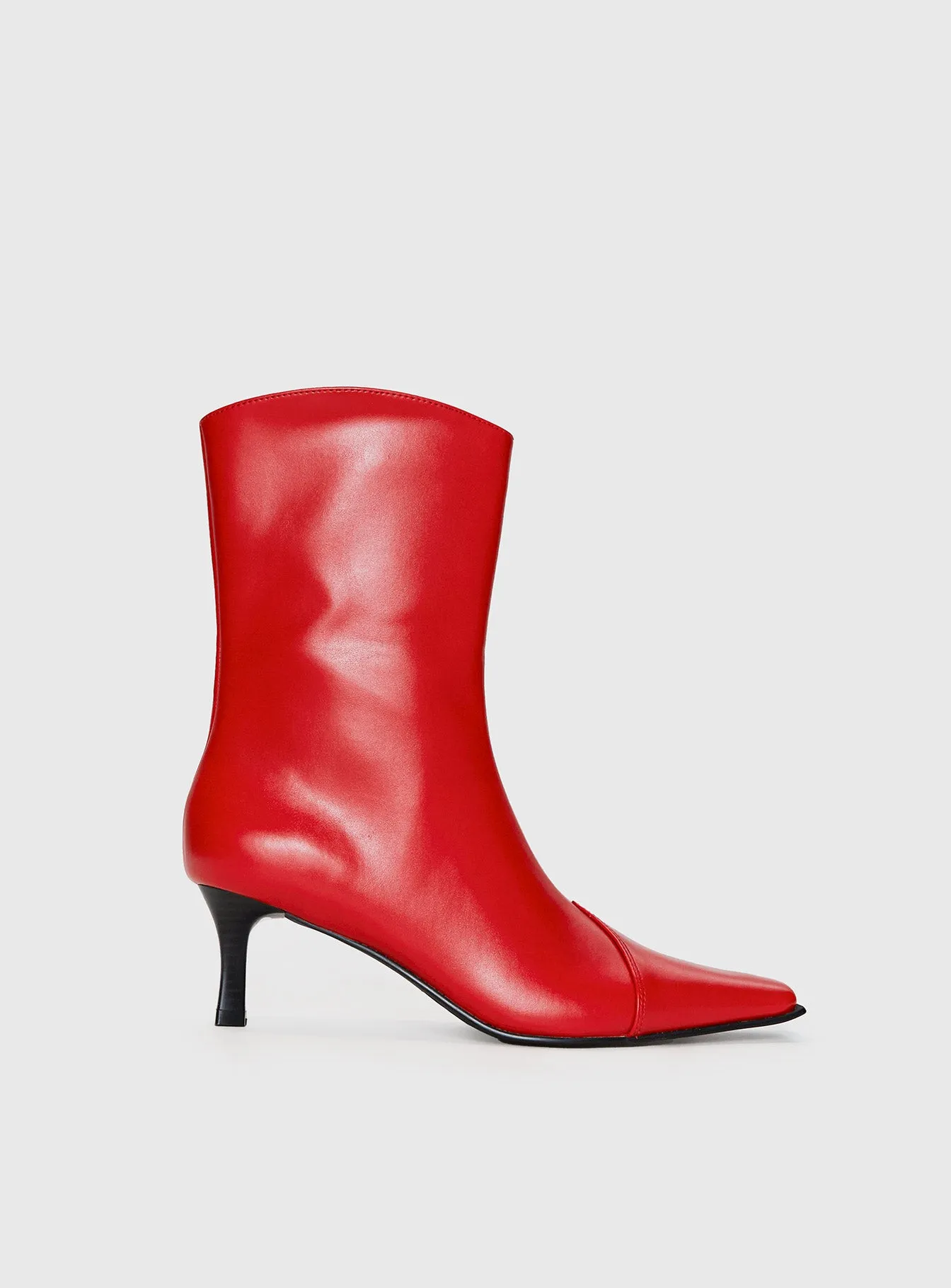 Flyn Boots Red sold by Princess Polly product image thumbnail 2