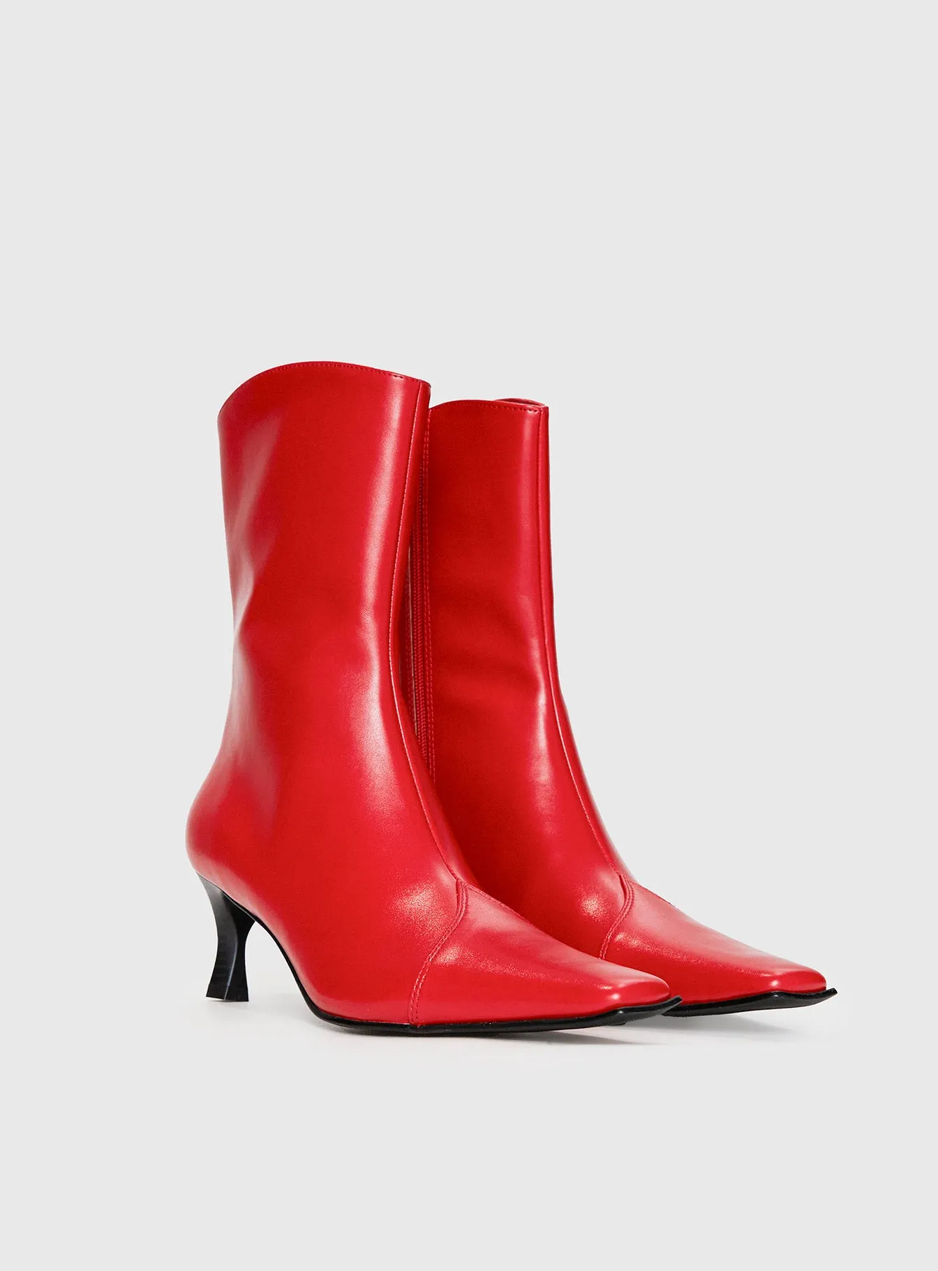 Flyn Boots Red sold by Princess Polly product image thumbnail 3