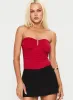 Spectacle Bodysuit Red sold by Princess Polly