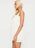 Cupids Bow Mini Dress White sold by Princess Polly