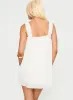 Cupids Bow Mini Dress White sold by Princess Polly
