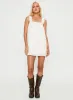Cupids Bow Mini Dress White sold by Princess Polly