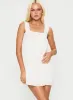 Cupids Bow Mini Dress White sold by Princess Polly