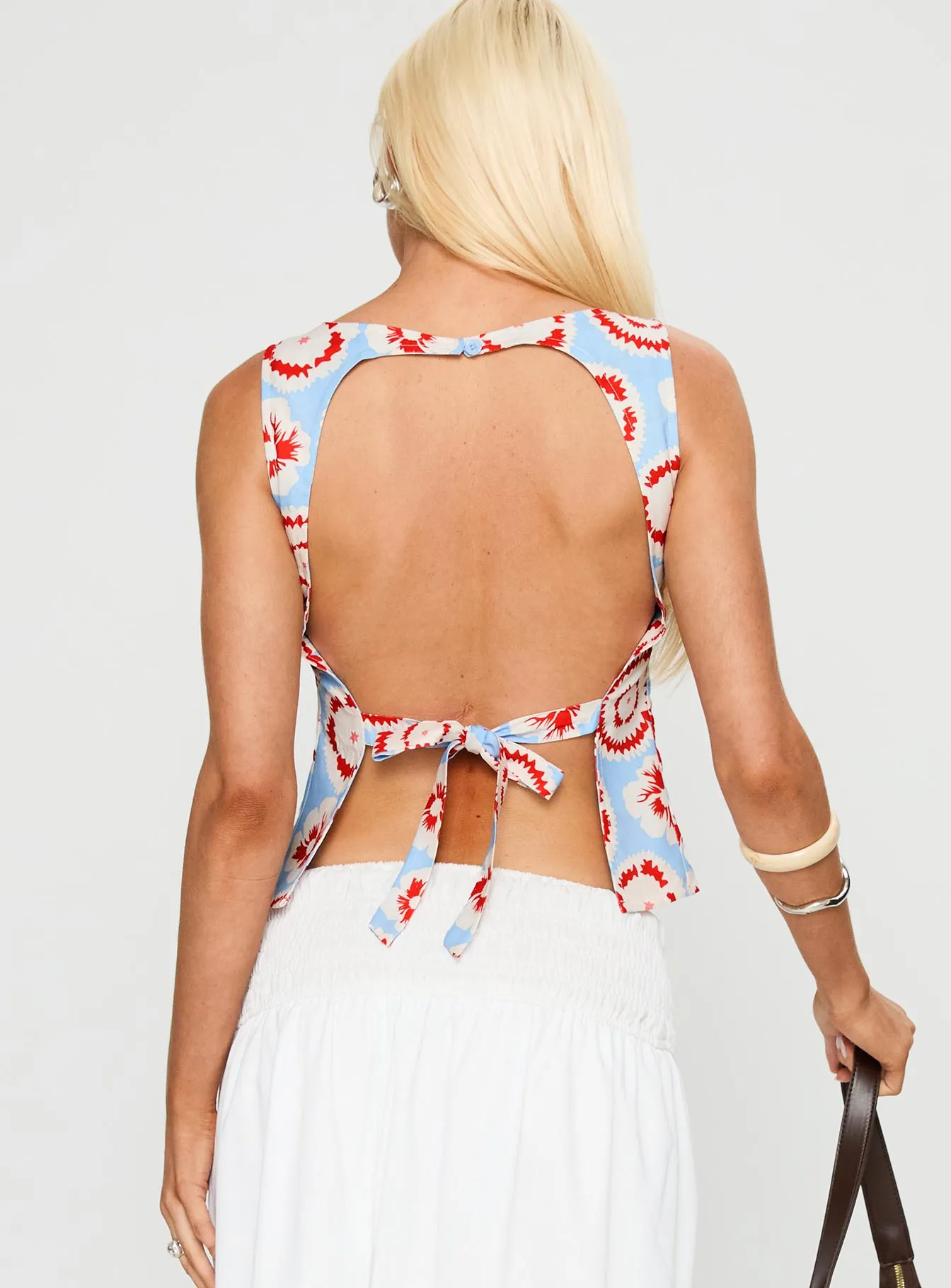 Lilitina Top Multi Floral sold by Princess Polly product image thumbnail 4