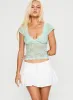 Melancolia Skort White sold by Princess Polly