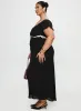 Barbarita Lace Maxi Dress Black Curve sold by Princess Polly