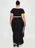 Barbarita Lace Maxi Dress Black Curve sold by Princess Polly