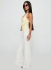 Leisure State Knit Pant White sold by Princess Polly
