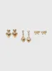 Stick With Me Earring Pack Gold sold by Princess Polly