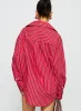 Kodhi Oversized Long Sleeve Top Red Stripe sold by Princess Polly