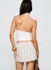 Hide And Seek Mini Skirt Beige Multi sold by Princess Polly