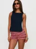 Biscotti Low Rise Bloomer Shorts Red Gingham sold by Princess Polly