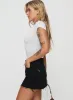 Aster Mini Skirt Black sold by Princess Polly