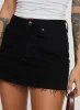 Aster Mini Skirt Black sold by Princess Polly
