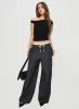 Seraphic Pants Charcoal Stripe sold by Princess Polly