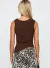 Lefort Tank Top Chocolate sold by Princess Polly