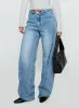 Esperance Mid Rise Barrel Leg Jeans Vintage Blue sold by Princess Polly