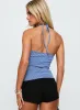 Ezekiel Top Blue Stripe sold by Princess Polly