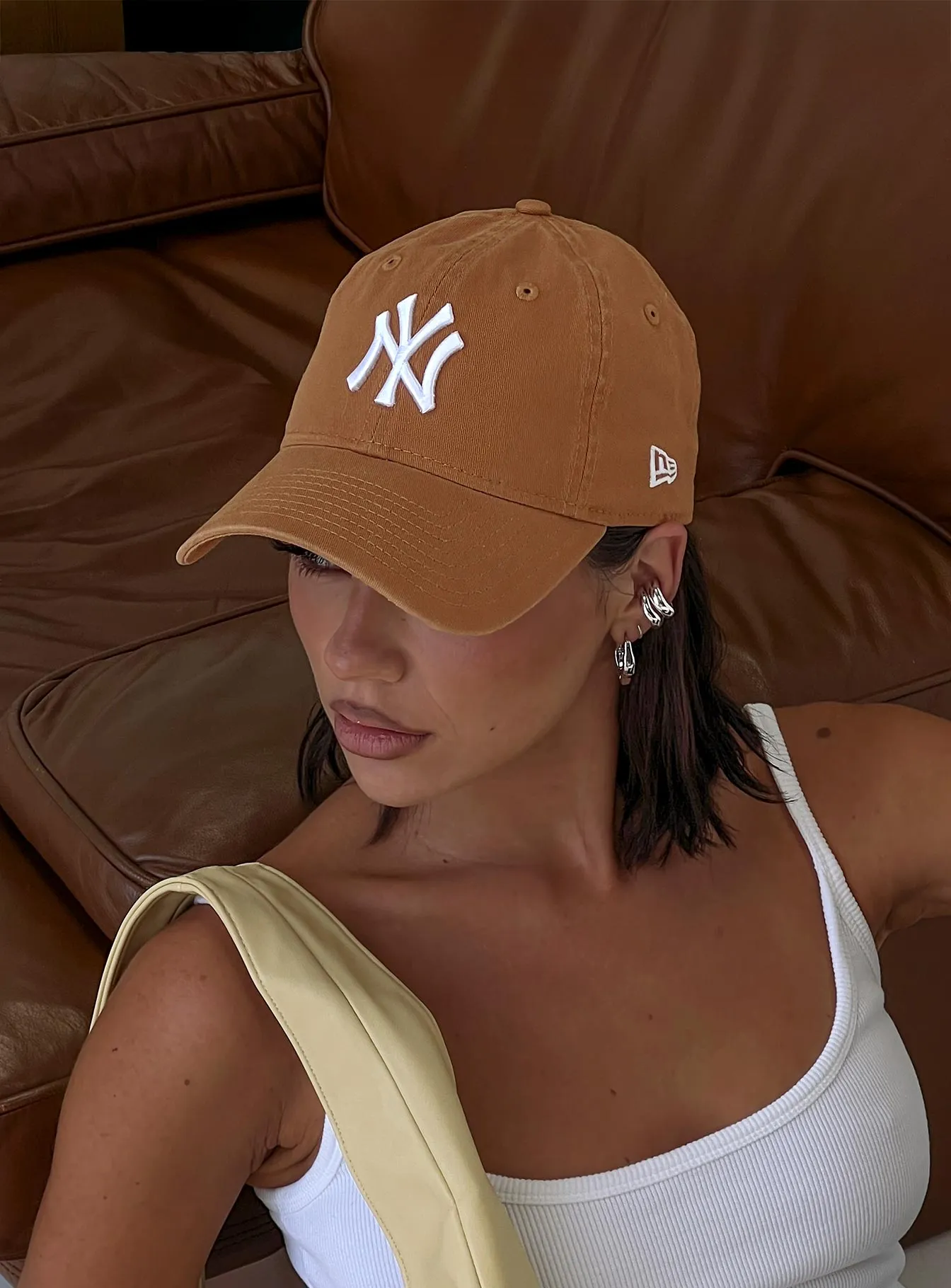 NY Yankees 9Twenty Hat Yellow sold by Princess Polly product image thumbnail 5