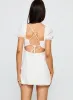 Viella Broiderie Mini Dress White sold by Princess Polly