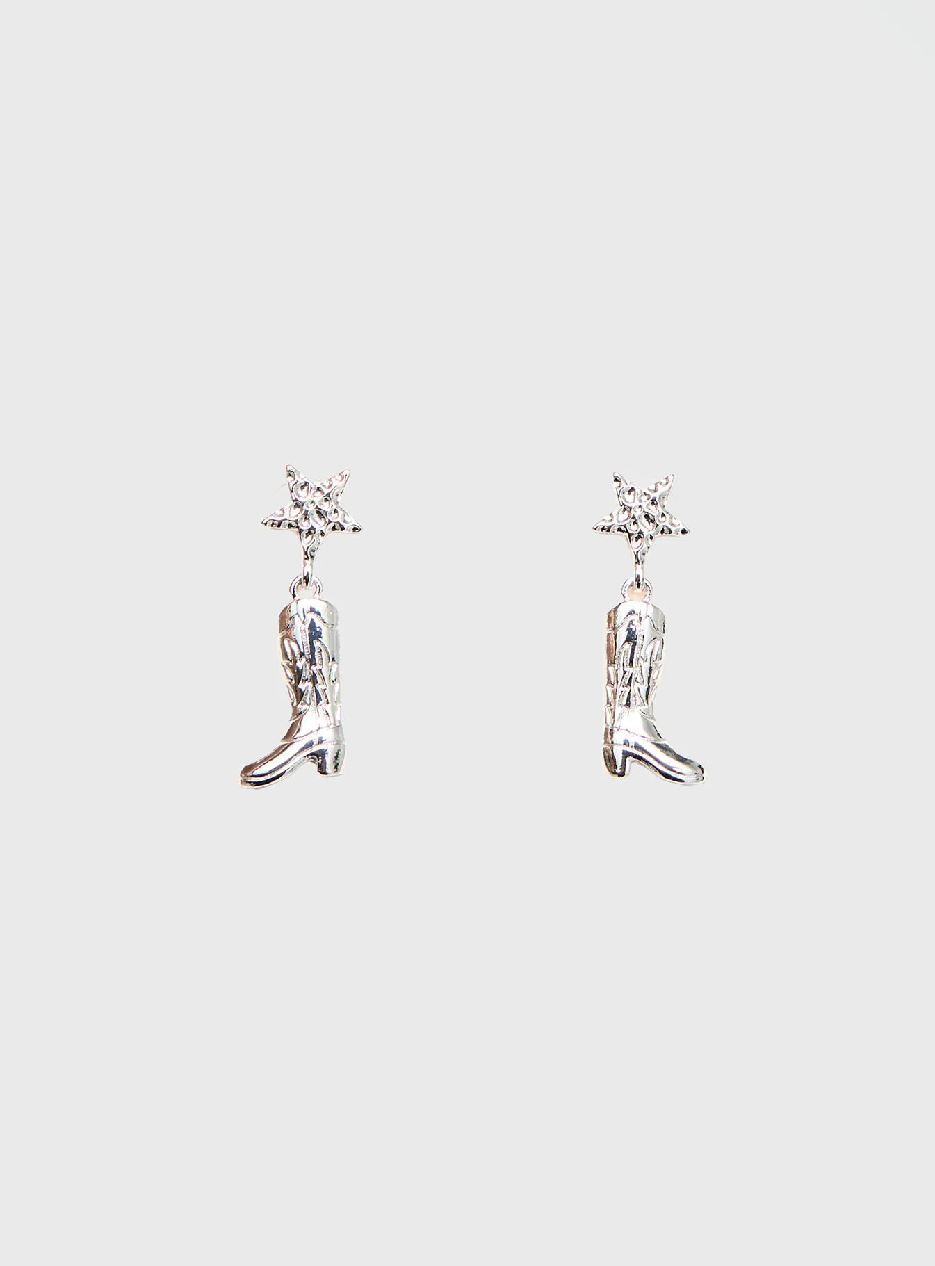 Starstruck Earrings Silver sold by Princess Polly product image thumbnail 2