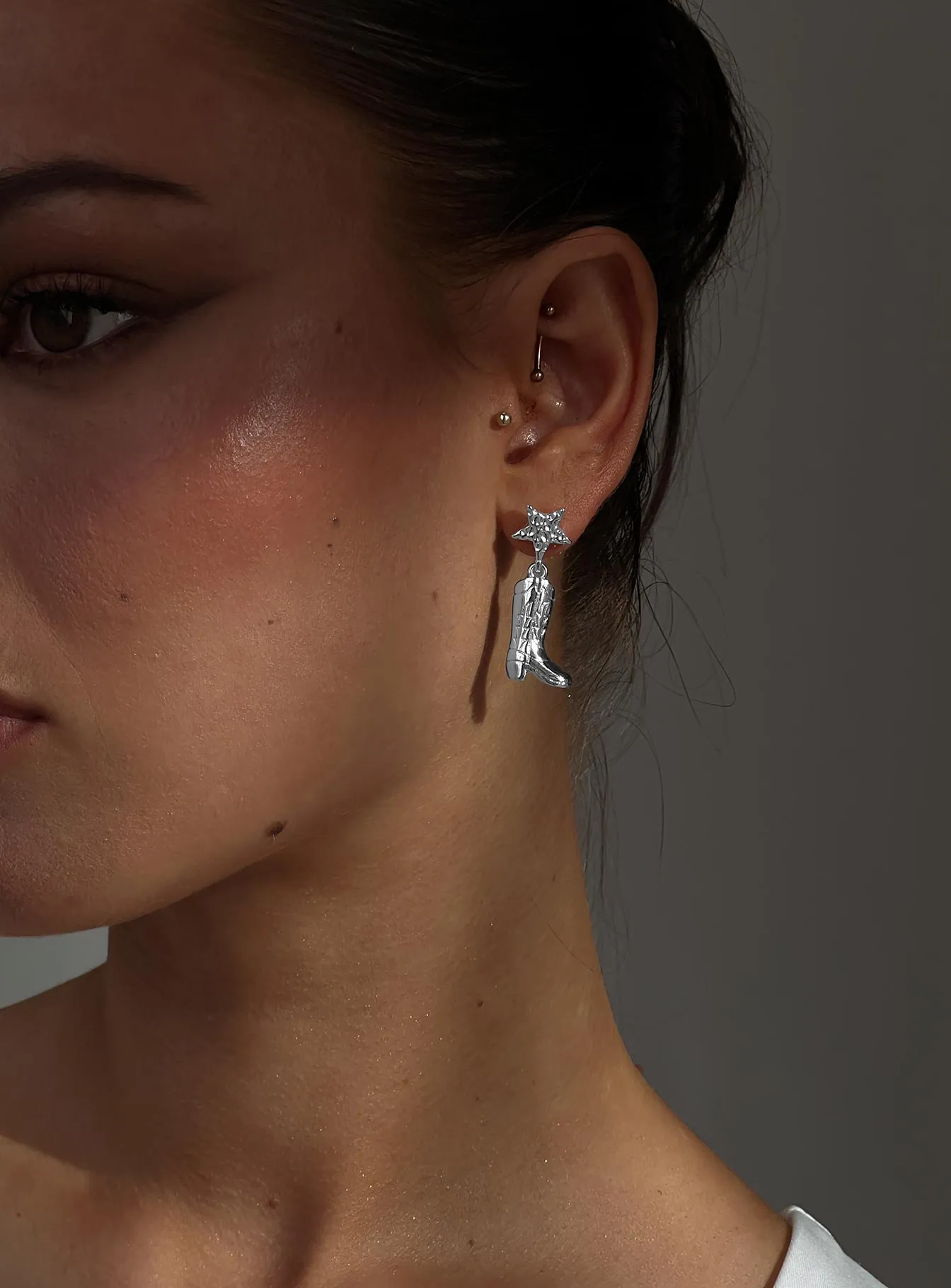Starstruck Earrings Silver sold by Princess Polly