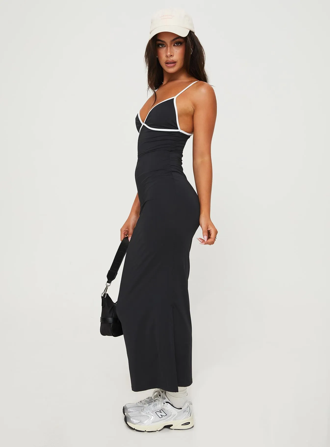 Romanoff  Maxi Dress Black sold by Princess Polly product image thumbnail 4