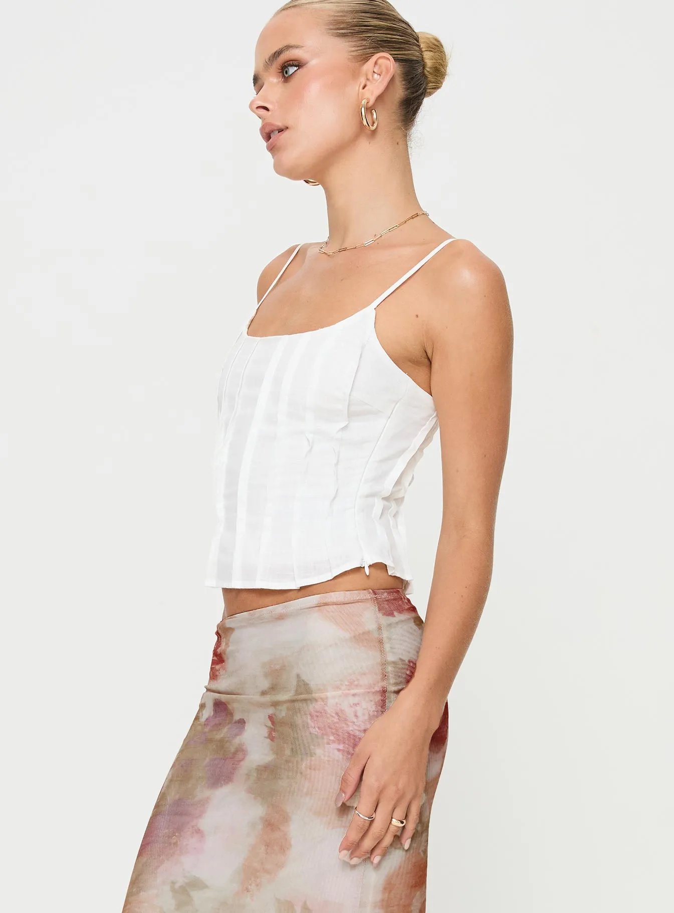 Sinkter Top White sold by Princess Polly product image thumbnail 4