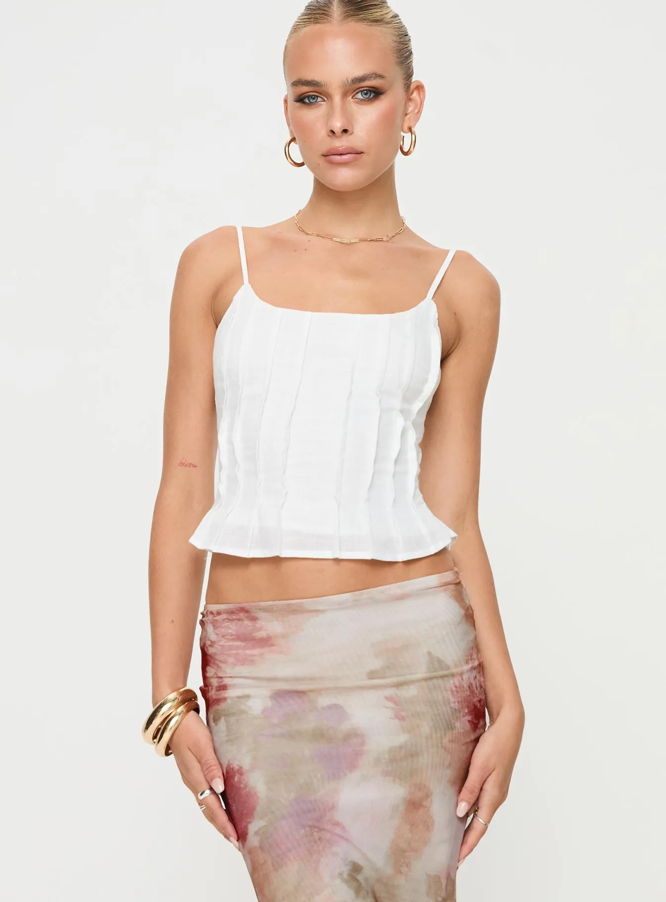 Sinkter Top White sold by Princess Polly product image thumbnail 2