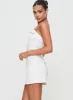 Roksana Strapless Mini Dress White sold by Princess Polly