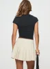 Kippers Wrap Mini Skirt Oat sold by Princess Polly