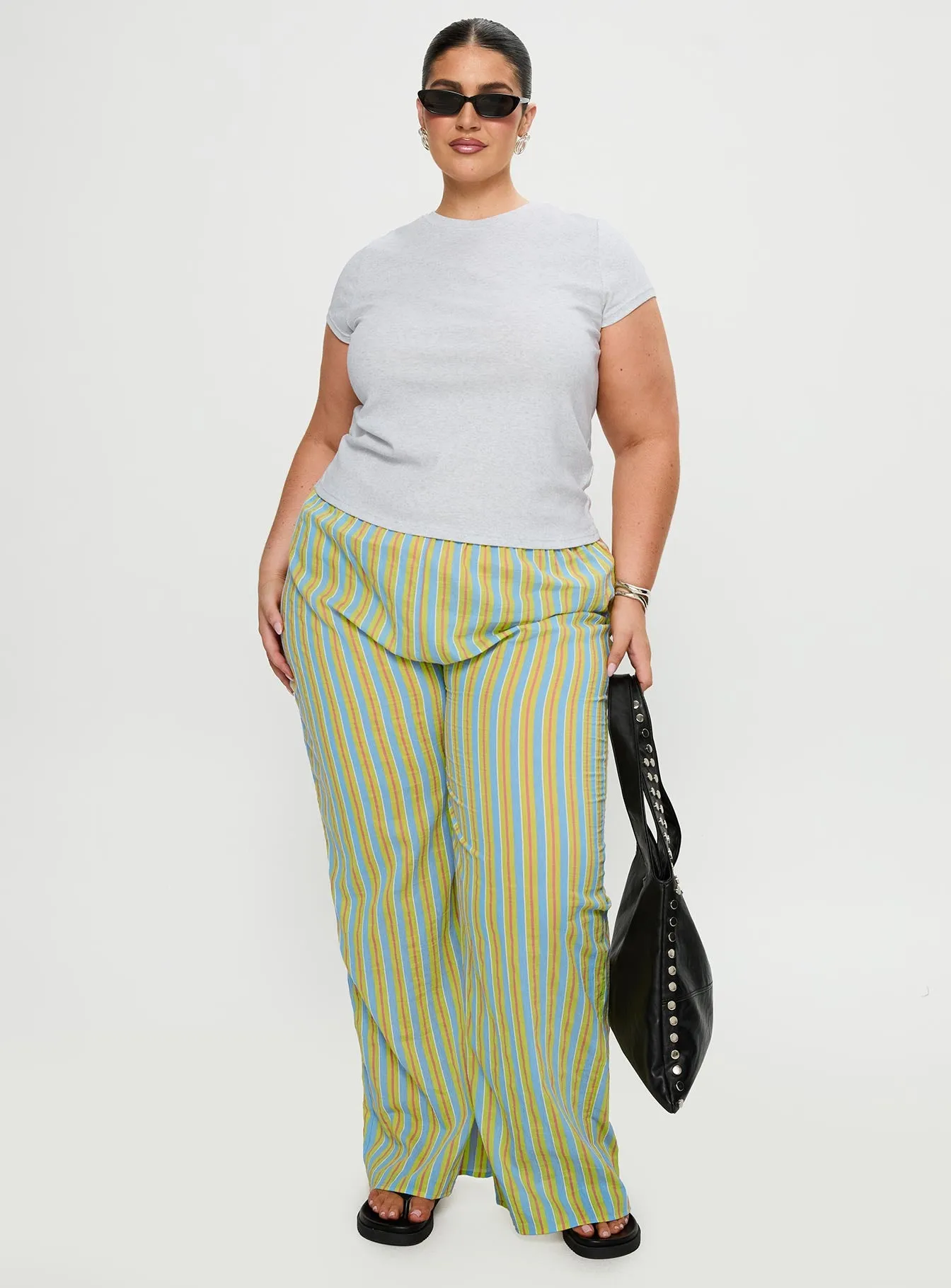 Limestone Pants Multi Curve sold by Princess Polly product image thumbnail 3