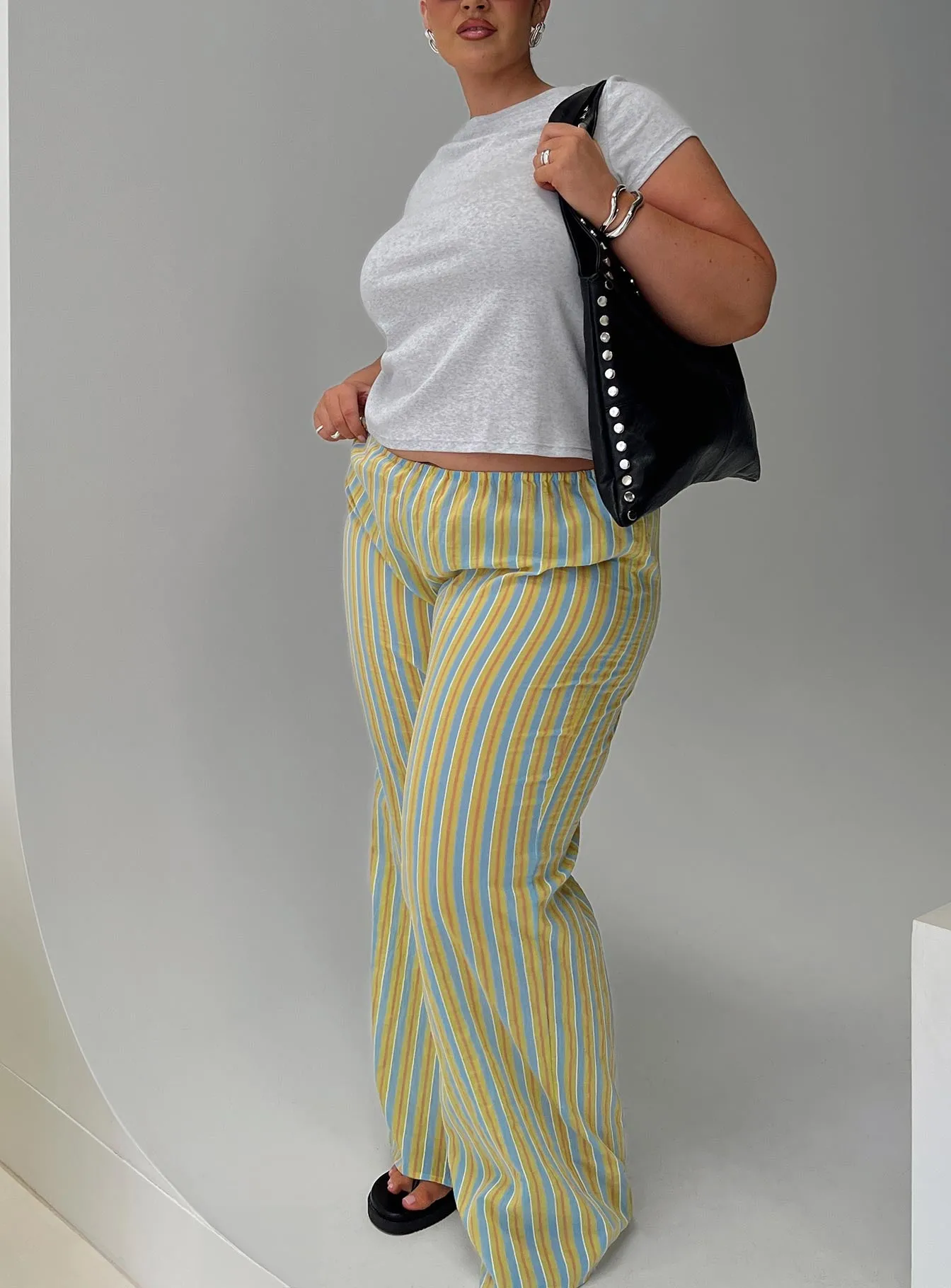 Limestone Pants Multi Curve sold by Princess Polly