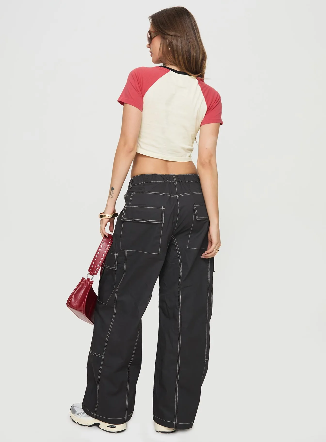 Soria Cargo Pants Black sold by Princess Polly product image thumbnail 5