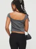 Irie Top Grey sold by Princess Polly