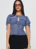 Coates Top Blue sold by Princess Polly