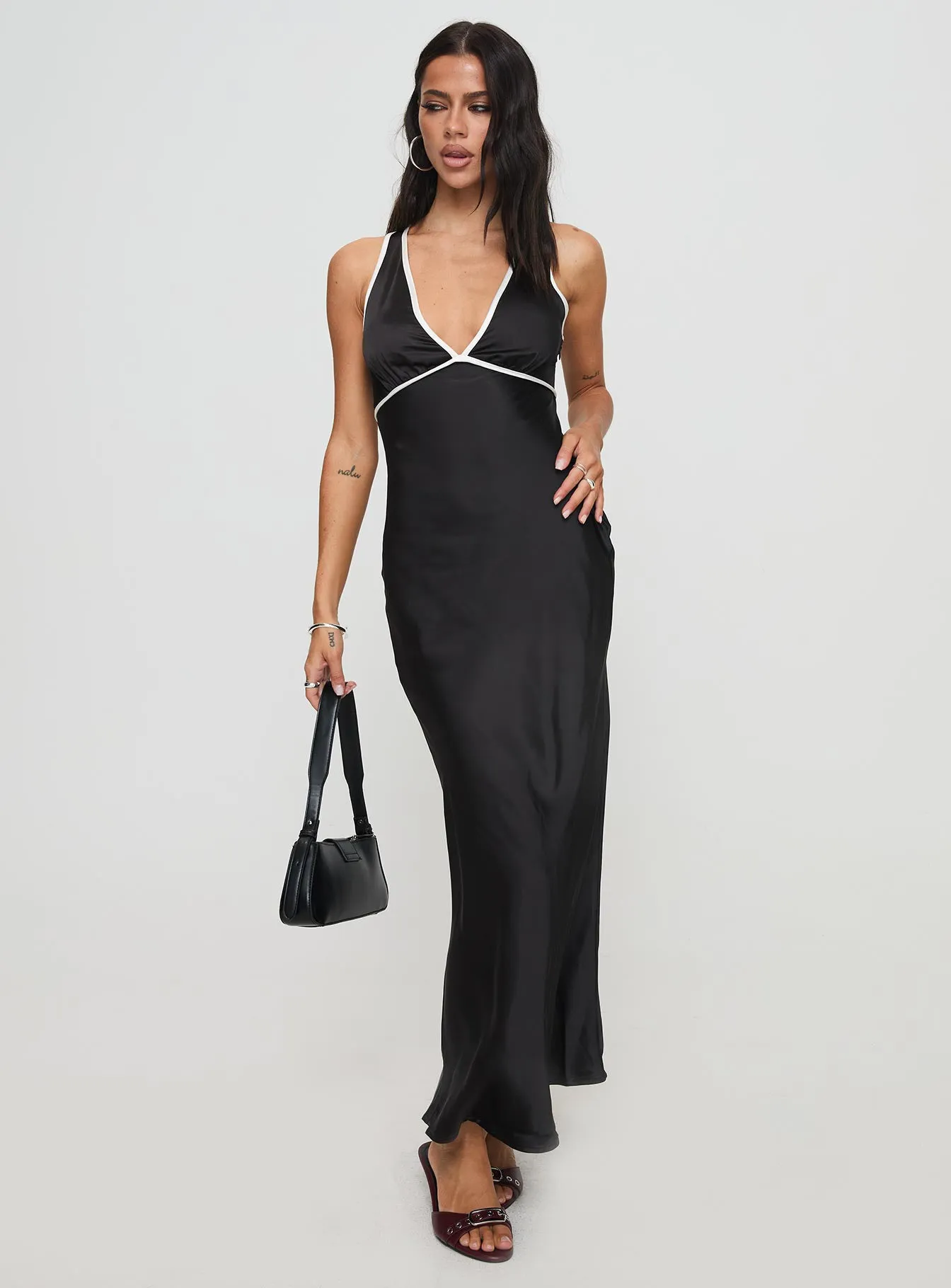 Thandi Maxi Dress Black sold by Princess Polly product image thumbnail 3