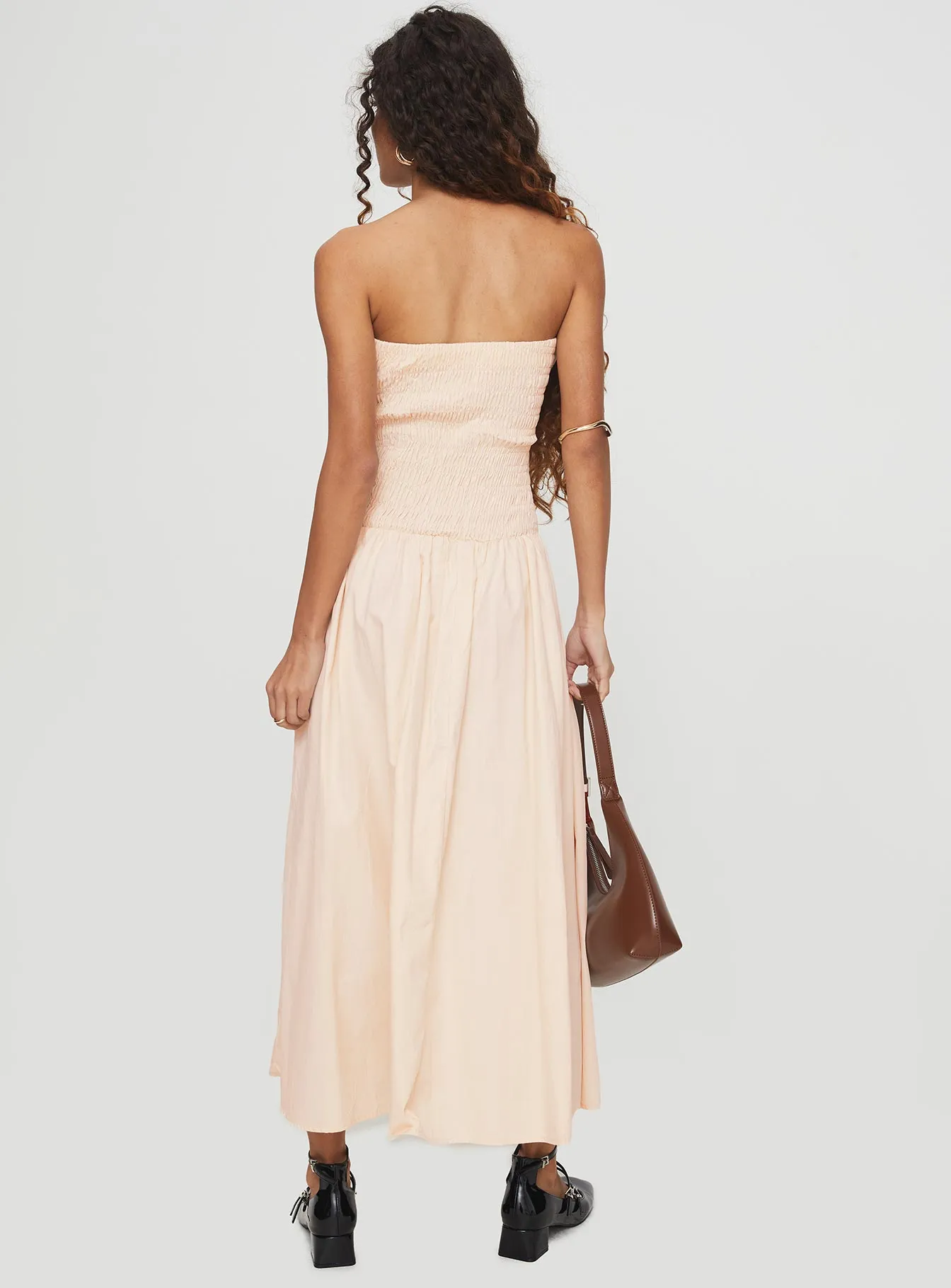 Atara Maxi Dress Cream sold by Princess Polly product image thumbnail 4