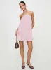 Moonlit Mini Dress Pink Stripe sold by Princess Polly