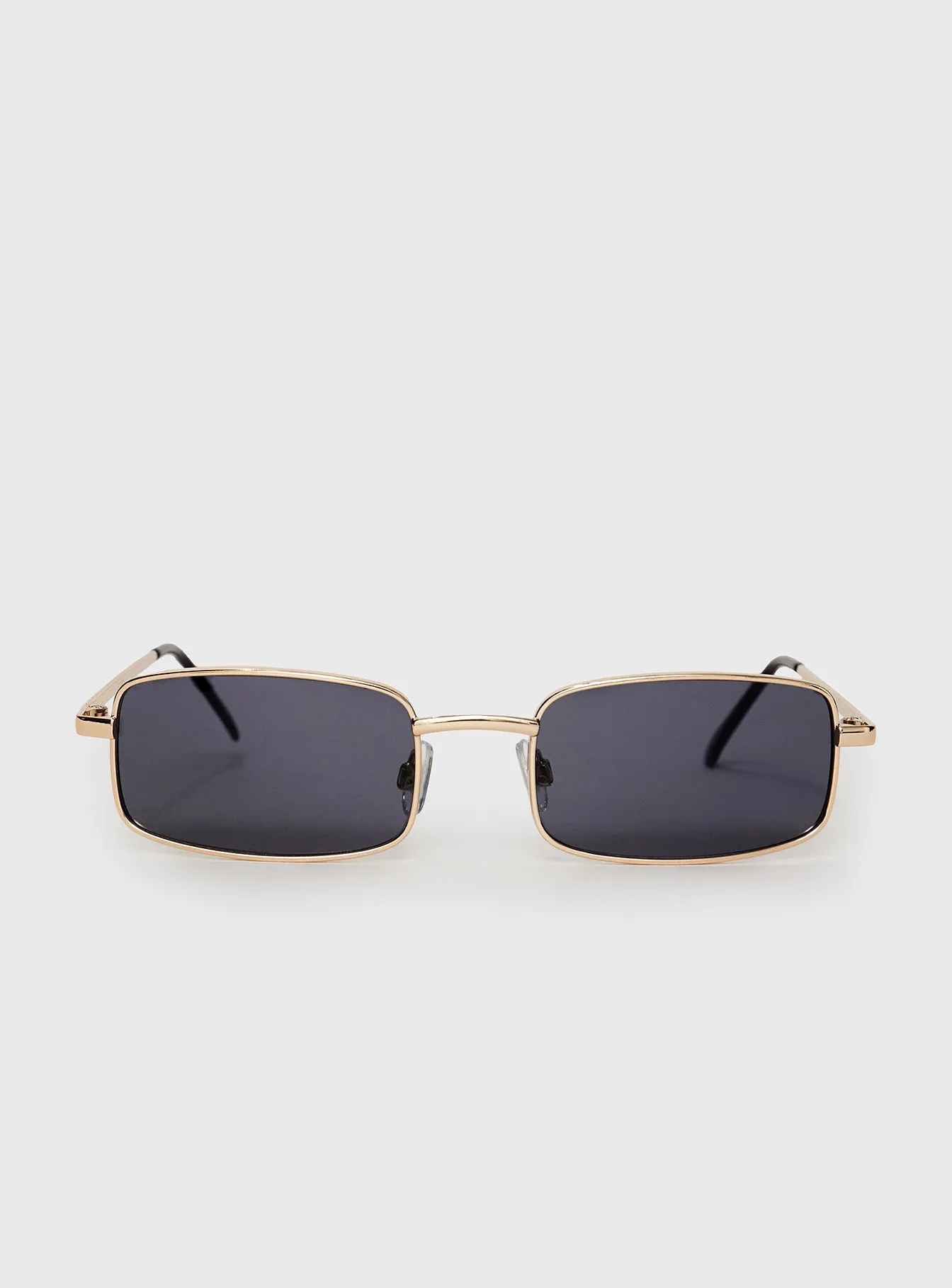 Inglewood Sunglasses Black/ Gold sold by Princess Polly product image thumbnail 2