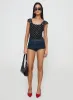 Halston Briefs Blue Denim sold by Princess Polly