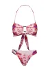 Evonie Halter Bikini Top Dusty Rose sold by Princess Polly