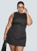 Yumiko Romper Slate Grey Curve sold by Princess Polly