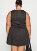 Yumiko Romper Slate Grey Curve sold by Princess Polly